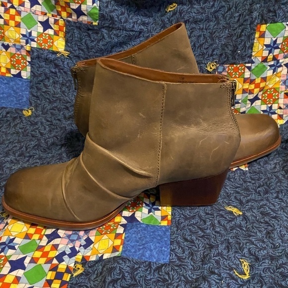 Kork ease Kissel square toe ankle boots 10 - Picture 1 of 8